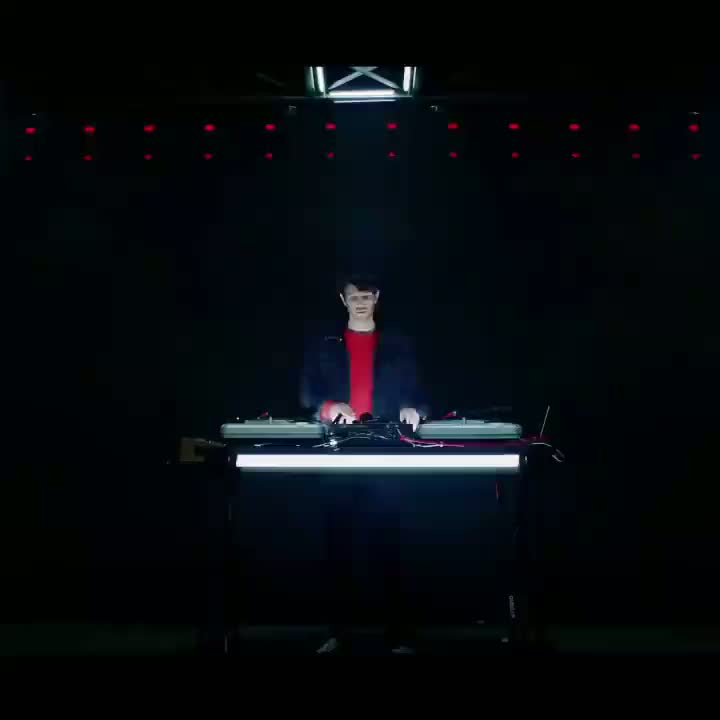 Peter Spacey in the Bridgr DJ booth
