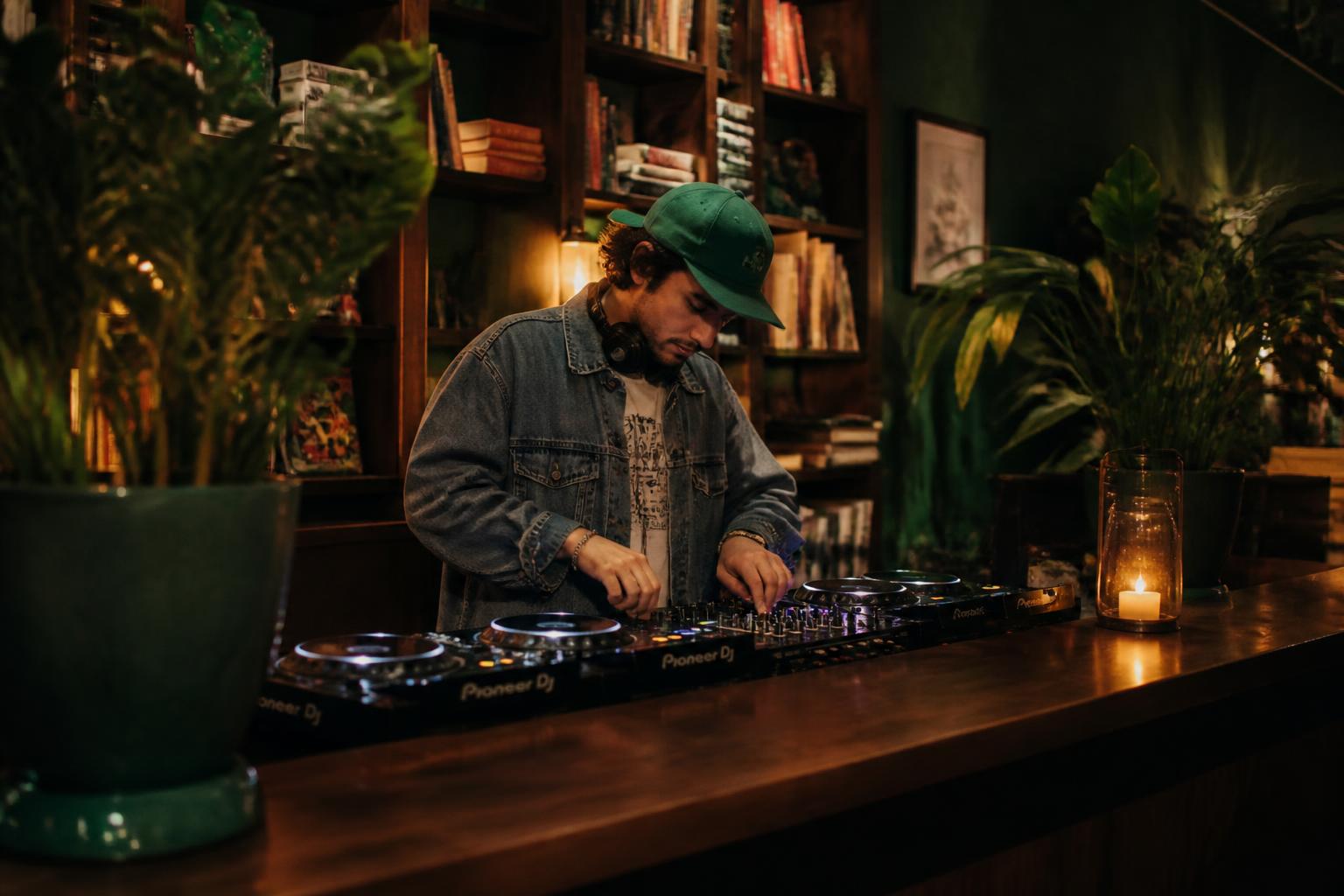 Oden & Fatzo filmed at the Bridgr DJ booth in Alfama